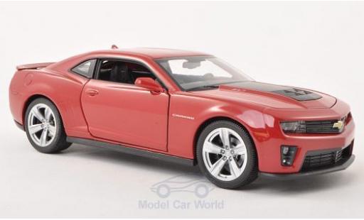 Coche miniatura Chevrolet Camaro ZL1 1/24 Welly ZL1 rojo 2012 Chevrolet Camaro ZL1 1/24 Welly ZL1 rojo 2012 coche miniatura