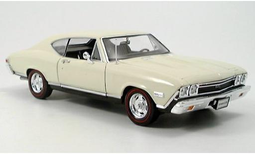 Coche miniatura Chevrolet Chevelle 1/18 Welly beige 1968 1:18 Chevrolet Chevelle 1/18 Welly beige 1968 1:18 coche miniatura