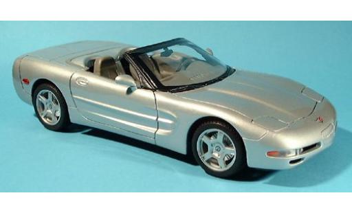 Coche miniatura Chevrolet Corvette 1/18 Welly Cabrio silber 1999 1:18 Chevrolet Corvette 1/18 Welly Cabrio silber 1999 1:18 coche miniatura