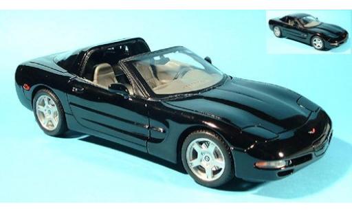 Coche miniatura Chevrolet Corvette 1/18 Welly Coupe schwarz 1999 1:18 Chevrolet Corvette 1/18 Welly Coupe schwarz 1999 1:18 coche miniatura