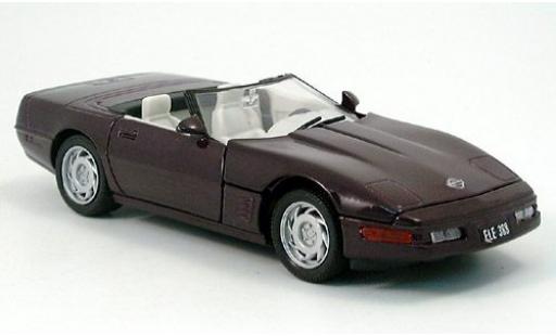 Coche miniatura Chevrolet Corvette 1/24 Welly dk. lila 1995 1:24 Chevrolet Corvette 1/24 Welly dk. lila 1995 1:24 coche miniatura