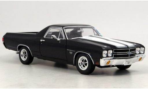 Coche miniatura Chevrolet El Camino 1/18 Welly SS 396 schwarz 1970 1:18 Chevrolet El Camino 1/18 Welly SS 396 schwarz 1970 1:18 coche miniatura
