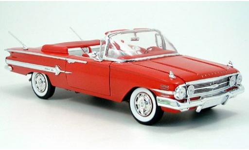 Coche miniatura Chevrolet Impala 1/18 Welly Cabriolet rojo 1960 1:18 Chevrolet Impala 1/18 Welly Cabriolet rojo 1960 1:18 coche miniatura