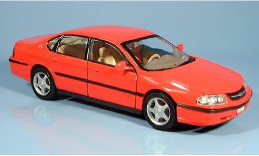 Coche miniatura Chevrolet Impala 1/24 Welly rojo 2001 1:24 Chevrolet Impala 1/24 Welly rojo 2001 1:24 coche miniatura