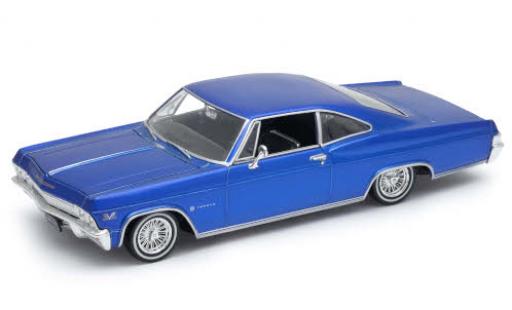 Coche miniatura Chevrolet Impala 1/24 Welly SS 396 Tuning metalico azul 1965 Chevrolet Impala 1/24 Welly SS 396 Tuning metalico azul 1965 coche miniatura