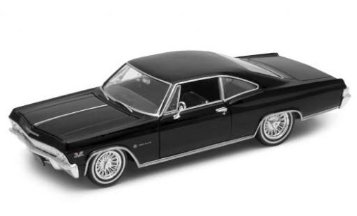 Coche miniatura Chevrolet Impala 1/24 Welly SS 396 Tuning negro 1965 Chevrolet Impala 1/24 Welly SS 396 Tuning negro 1965 coche miniatura