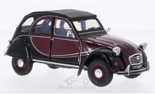 Coche miniatura Citroen 2CV 1/24 Welly 6 Charleston rojo/negro Citroen 2CV 1/24 Welly 6 Charleston rojo/negro coche miniatura