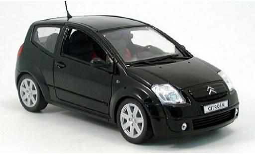 Coche miniatura Citroen C2 1/18 Welly schwarz 2003 1:18 Citroen C2 1/18 Welly schwarz 2003 1:18 coche miniatura