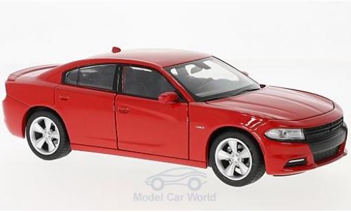 Coche miniatura Dodge Charger 1/24 Welly R/T rojo 2016 Dodge Charger 1/24 Welly R/T rojo 2016 coche miniatura