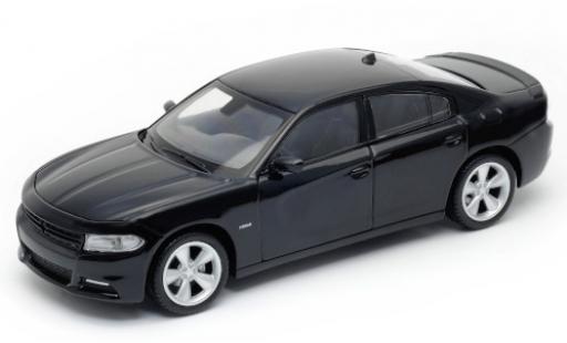Coche miniatura Dodge Charger 1/24 Welly R/T negro 2016 Dodge Charger 1/24 Welly R/T negro 2016 coche miniatura