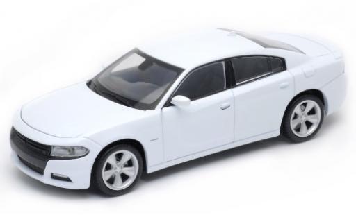 Coche miniatura Dodge Charger 1/24 Welly R/T blanco 2016 Dodge Charger 1/24 Welly R/T blanco 2016 coche miniatura