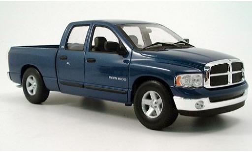 Coche miniatura Dodge RAM 1/18 Welly met. blau 2002 1:18 Dodge RAM 1/18 Welly met. blau 2002 1:18 coche miniatura