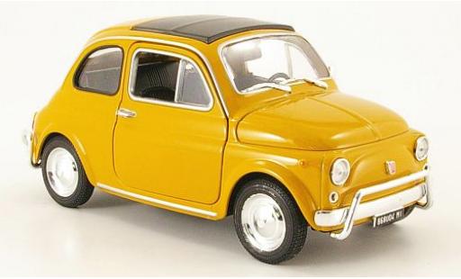 Fiat 500 1/24 Welly ocker 1:24 coche miniatura