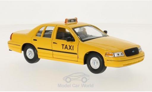 Coche miniatura Ford Crown 1/24 Welly Victoria New York Taxi 1999 ohne Vitrine Ford Crown 1/24 Welly Victoria New York Taxi 1999 ohne Vitrine coche miniatura