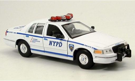 Coche miniatura Ford Crown 1/24 Welly VictoriaPolizei NYPD 1:24 Ford Crown 1/24 Welly VictoriaPolizei NYPD 1:24 coche miniatura