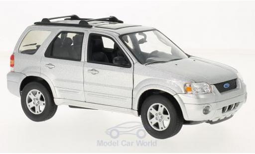 Coche miniatura Ford Escape 1/24 Welly Limited gris 2005 Ford Escape 1/24 Welly Limited gris 2005 coche miniatura