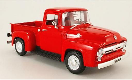 Coche miniatura Ford F-1 1/18 Welly 00 Pick Up rojo 1956 1:18 Ford F-1 1/18 Welly 00 Pick Up rojo 1956 1:18 coche miniatura