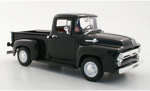 Coche miniatura Ford F-1 1/18 Welly 00 Pick Up schwarz 1956 1:18 Ford F-1 1/18 Welly 00 Pick Up schwarz 1956 1:18 coche miniatura