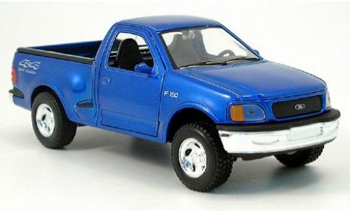 Coche miniatura Ford F-150 1/24 Welly F 150 Styleside blau 1999 1:24 Ford F-150 1/24 Welly F 150 Styleside blau 1999 1:24 coche miniatura