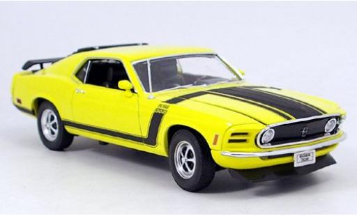 Coche miniatura Ford Mustang 1/18 Welly Boss gelb 1970 1:18 Ford Mustang 1/18 Welly Boss gelb 1970 1:18 coche miniatura