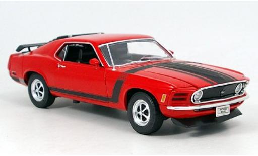 Coche miniatura Ford Mustang 1/18 Welly Boss rojo 1970 Ford Mustang 1/18 Welly Boss rojo 1970 coche miniatura