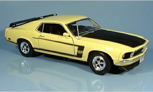 Coche miniatura Ford Mustang 1/18 Welly gelb 1969 1:18 Ford Mustang 1/18 Welly gelb 1969 1:18 coche miniatura