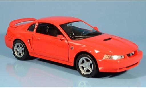 Coche miniatura Ford Mustang 1/24 Welly GT rojo 1999 1:24 Ford Mustang 1/24 Welly GT rojo 1999 1:24 coche miniatura