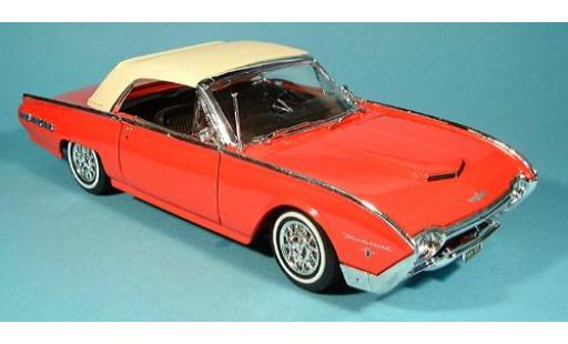 Coche miniatura Ford Thunderbird 1/18 Welly Roadster rojo 1962 1:18 Ford Thunderbird 1/18 Welly Roadster rojo 1962 1:18 coche miniatura