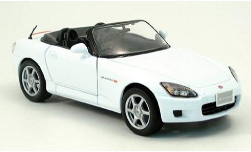 Coche miniatura Honda S2000 1/24 Welly weiss 2000 1:24 Honda S2000 1/24 Welly weiss 2000 1:24 coche miniatura