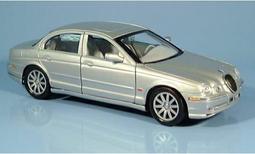Coche miniatura Jaguar S-Type 1/24 Welly silber 1:24 Jaguar S-Type 1/24 Welly silber 1:24 coche miniatura