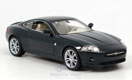 Coche miniatura Jaguar XK 1/24 Welly 150 Coupe metalico verde ohne Vitrine Jaguar XK 1/24 Welly 150 Coupe metalico verde ohne Vitrine coche miniatura