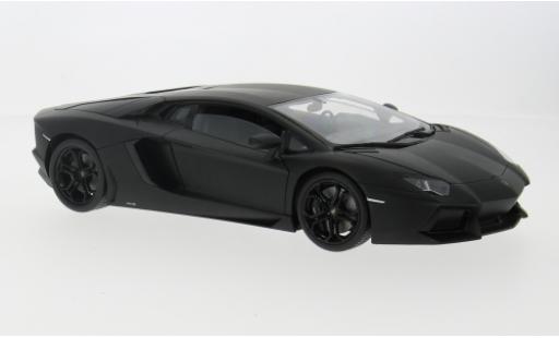 Coche miniatura Lamborghini Aventador 1/18 Welly LP 700-4 schwarz 2011 1:18 Lamborghini Aventador 1/18 Welly LP 700-4 schwarz 2011 1:18 coche miniatura