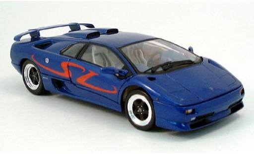 Coche miniatura Lamborghini Diablo 1/18 Welly SV blau 1998 1:18 Lamborghini Diablo 1/18 Welly SV blau 1998 1:18 coche miniatura