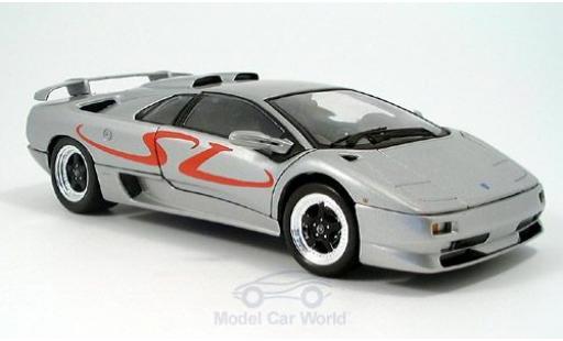 Coche miniatura Lamborghini Diablo 1/18 Welly SV gris 1998 ohne Vitrine Lamborghini Diablo 1/18 Welly SV gris 1998 ohne Vitrine coche miniatura