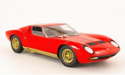 Coche miniatura Lamborghini Miura 1/18 Welly SV rojo 1971 1:18 Lamborghini Miura 1/18 Welly SV rojo 1971 1:18 coche miniatura