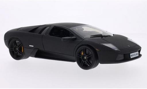 Coche miniatura Lamborghini Murcielago 1/18 Welly matt-negro Lamborghini Murcielago 1/18 Welly matt-negro coche miniatura