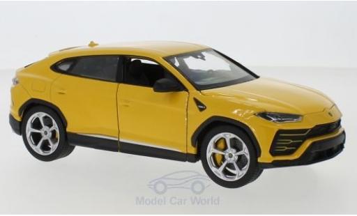 Coche miniatura Lamborghini Urus 1/24 Welly amarillo Lamborghini Urus 1/24 Welly amarillo coche miniatura