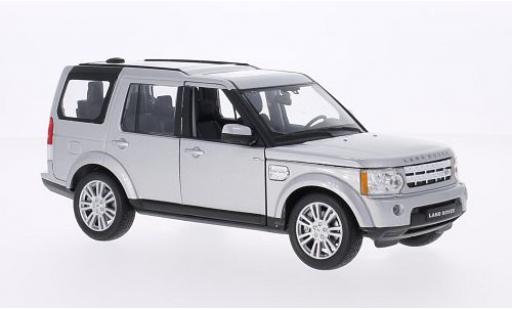 Coche miniatura Land Rover Discovery 1/24 Welly 4 gris Land Rover Discovery 1/24 Welly 4 gris coche miniatura