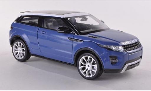 Coche miniatura Range Rover Evoque 1/24 Welly Land Rover blau/weiss 1:24 Range Rover Evoque 1/24 Welly Land Rover blau/weiss 1:24 coche miniatura