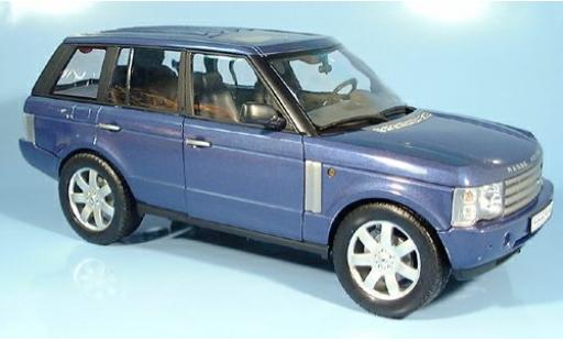 Coche miniatura Land Rover Range Rover 1/18 Welly met. blau 2003 1:18 Land Rover Range Rover 1/18 Welly met. blau 2003 1:18 coche miniatura