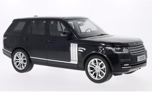 Coche miniatura Land Rover Range Rover 1/18 Welly metalico negro 2013 GTA Edition Land Rover Range Rover 1/18 Welly metalico negro 2013 GTA Edition coche miniatura