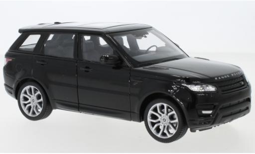 Coche miniatura Land Rover Range Rover 1/24 Welly Sport negro Land Rover Range Rover 1/24 Welly Sport negro coche miniatura