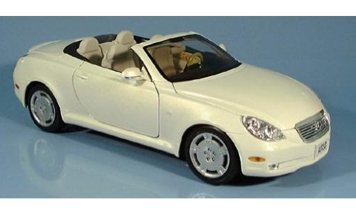 Coche miniatura Lexus SC 1/18 Welly 430 Cabriolet met. weiss 1:18 Lexus SC 1/18 Welly 430 Cabriolet met. weiss 1:18 coche miniatura