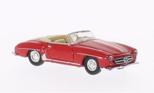 Coche miniatura Mercedes 190 1/87 Welly SL rojo 1955 Mercedes 190 1/87 Welly SL rojo 1955 coche miniatura