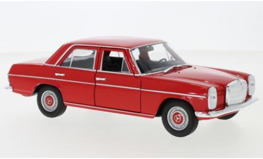 Coche miniatura Mercedes 220 1/24 Welly (W115) rojo 1968 Mercedes 220 1/24 Welly (W115) rojo 1968 coche miniatura