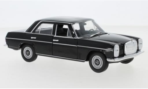 Coche miniatura Mercedes 220 1/24 Welly (W115) negro 1968 Mercedes 220 1/24 Welly (W115) negro 1968 coche miniatura