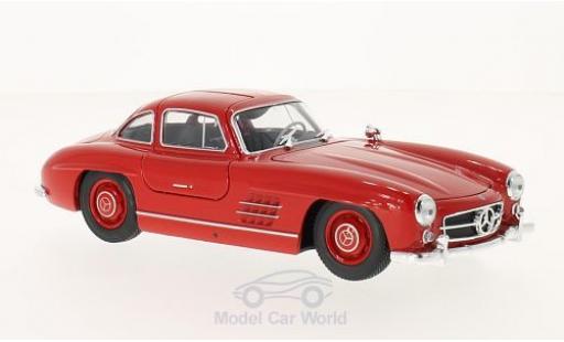 Coche miniatura Mercedes 300 SL 1/24 Welly SL (W198) rojo Mercedes 300 SL 1/24 Welly SL (W198) rojo coche miniatura