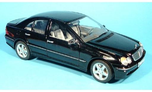Coche miniatura Mercedes Classe C 1/18 Welly schwarz 2001 1:18 Mercedes Classe C 1/18 Welly schwarz 2001 1:18 coche miniatura