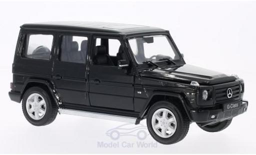Coche miniatura Mercedes Classe G 1/24 Welly negro Mercedes Classe G 1/24 Welly negro coche miniatura