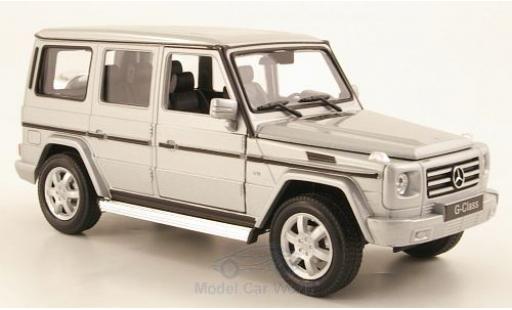 Coche miniatura Mercedes Classe G 1/24 Welly gris ohne Vitrine Mercedes Classe G 1/24 Welly gris ohne Vitrine coche miniatura